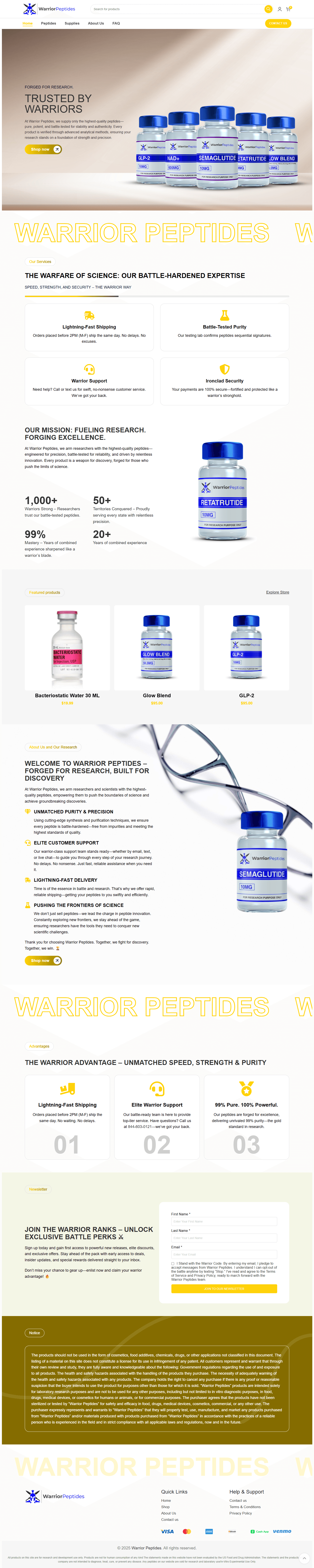 Ecommerce website project preview